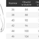 legginsy czarna smuga