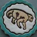 DINO-magnes ceramiczny