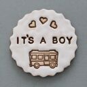 IT'S A BOY - magnes ceramiczny