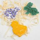 Kolorowe MAGNESY ceramiczne ozdoba prezent Handmade