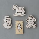 Zima - magnesy ceramiczne