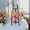 Ceramiczny Magnes z Wizerunkiem West Highland White Terrier