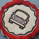 Auto-magnes ceramiczny