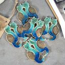 Ceramiczne koty bliźniaki - magnes na lodówkę