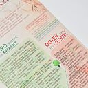 plakat magnes na lodówkę 30x60 Kuchnia Pięciu Przemian