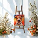 Ceramiczny Magnes z Wizerunkiem Jack Russel Terrier