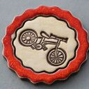 Rower-magnes ceramiczny