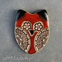 Magnes Ceramiczny Sowa
