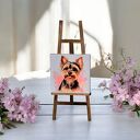 Ceramiczny Magnes z Wizerunkiem Yorkshire Terrier