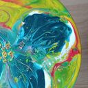 Wir Kolorów - ręcznie robiony magnes na lodówkę handmade