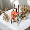 Ceramiczny magnes z wizerunkiem Chihuahua na lodówkę (miniatura)