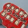 magnesy: londyn magnes ceramiczny - london autobus