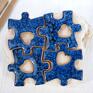 na magnesy komplet 4 magnesów - ceramiczne puzzle zestaw prezent na urodziny