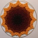 Mandala „Ogień Ziemi” - harmonia stabilności i pasji