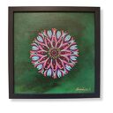 Mandala w ramie 25x25cm