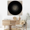 Obraz na płótnie Mandala terra nude 80x80 cm