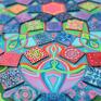 Mandala mozaikowa Świeża Energia - obraz zen medytacja