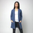 KARDIGAN NARZUTKA Z KIESZENIAMI jeans L-XL