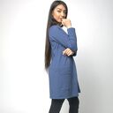 KARDIGAN NARZUTKA Z KIESZENIAMI jeans L-XL