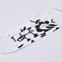 Maska maseczka ochronna kosmetyczna bawełniana streetwear maska męska dziecięca damska biało czarna