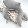 Bett For Babies poduszka maskotki przytulanka wieloryb handmade 50 cm rekin