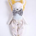 Lalka Lis Leoś - eko maskotka przytulanka 33 cm