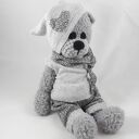 Ignaś - szydełkowa maskotka miś amigurumi 36 cm