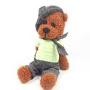 Karol - miś szydełkowy z ruchomymi rączkami i nóżkami (32 cm)