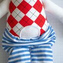 Miś polarny Leszek 44 cm - duża ręcznie szyta przytulanka