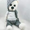 GRZEŚ - miś 38cm, personalizacja