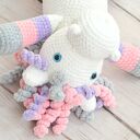 Kucyk przytulanka duuuuży 40 cm - szydełkowy handmade dla dziecka