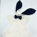 Przytulanka muślinowy królik dla niemowląt