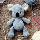 Miś KOALA na szydełku, Maskotka