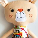 Miś duży Piotruś 44 cm - klasyczna maskotka handmade