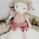 Owca owieczka przytulanka uszyta ręcznie z personalizacją