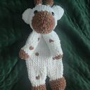 Ręcznie robiona żyrafka - szydełkowa przytulanka amigurumi dla dzieci (39 cm)