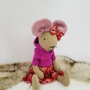 Myszka 43 cm przytulanka z personalizacją - Kokodyna