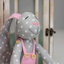 Królik z imieniem dziecka - personalizowana maskotka handmade