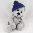 Tomuś - szydełkowa maskotka miś amigurumi 32 cm
