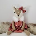 Sarenka do zabawy i przytulania - ręcznie szyta maskotka 46 cm z personalizacją
