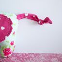 Mini słonik Rózia 14 cm - ręcznie szyta maskotka dla dziecka