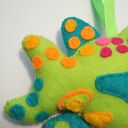 Rybka z filcu na sznureczku - zawieszka