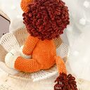 Lew na szydełku - przytulanka amigurumi dla dziecka (ok. 40 cm)