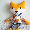 Sprytny lisek - Berni - 44 cm