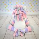Kucyk przytulanka duuuuży 40 cm - szydełkowy handmade dla dziecka