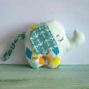 Mini słonik Adaś - ręcznie szyta maskotka 14 cm