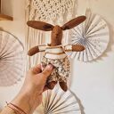 Mała przytulanka z plecakiem