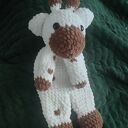 Ręcznie robiona żyrafka - szydełkowa przytulanka amigurumi dla dzieci (39 cm)