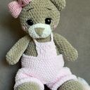 Maja Miś ręcznie robiony w różowych spodenkach