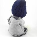 Szydełkowy Miś Filip - 37 cm, ruchome rączki i nóżki